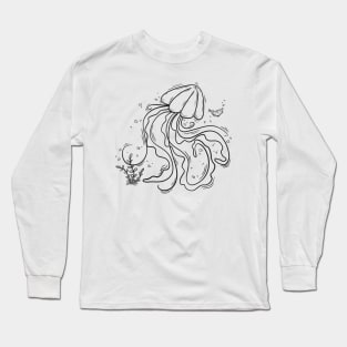 Summer Jellyfish Long Sleeve T-Shirt